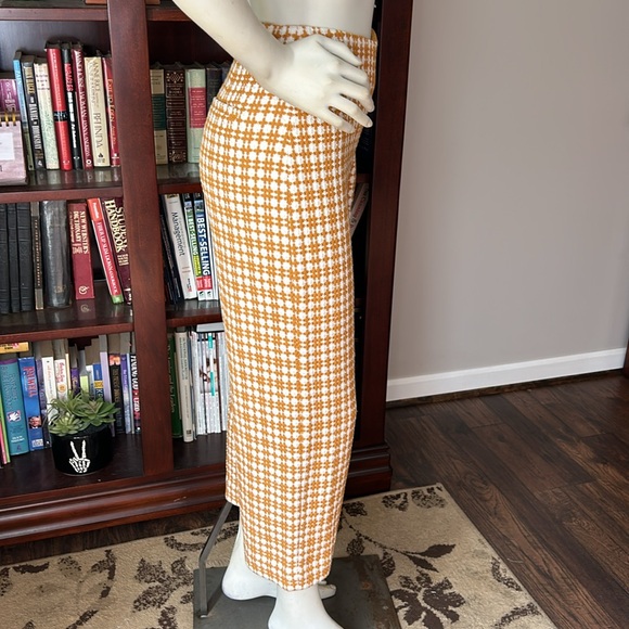 NWOT Paris Atelier & Other Stories Wide Leg Cross Stitch Trousers - Picture 6 of 15